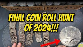 LAST HALF DOLLAR HUNT OF 2024!  2000 HALF DOLLARS HUNTED!