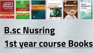 B.SC NURSING FIRST YEAR BOOKS