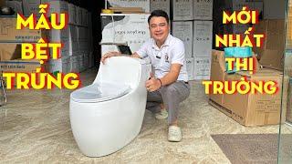 Mẫu Bồn Cầu Trứng Mới Nhất 2024 Cực Đẹp Giá Rẻ | Hiệu Lào Cai