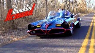 1966 Batmobile Test Drive - Replica Built from Original Barris Molds