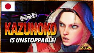 STREET FIGHTER 6 🩸 Kazunoko`s (CAMMY) Unstoppable Gameplay 🩸 Ranked Matches 🩸