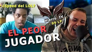 REACCIONO AL PEOR JUGADOR DE LA HISTORIA DE LEAGUE OF LEGENDS 