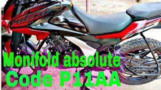 #P11AA Code Bajaj Pulsar N125 Monifold absolute Pressure//throttle problem solve