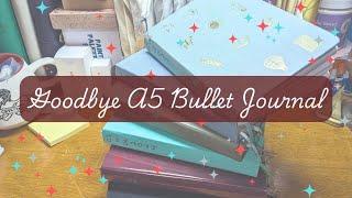 2025 Bullet Journal Planning | Goodbye A5 Bullet Journal