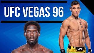 UFC Vegas 96 Betting Card Predictions and DraftKings Picks