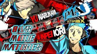 Persona 4 Arena Ultimax - 8 Versus Mode Matches With 2 Players