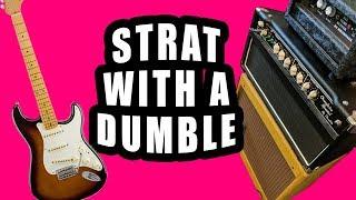 Stratocaster With a Dumble Overdrive Special 102 Style Guitar Amp Neck Pickup Demo