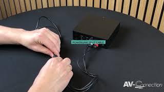 How to connect AV-advance Stereo trigger cable