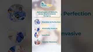 Advantages of Robotic Knee Replacement Surgery | Best Hospital in Bhopal | Apollo Sage Hospitals