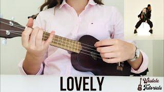 Billie Eilish - lovely (with Khalid) (EASY Ukulele Tutorial)