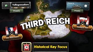 I Played 100% HISTORICAL Germany in WW2