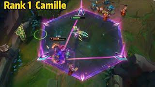 Rank 1 Camille: NO ONE CAN STOP THIS GUY! *LEVEL 2 SOLO KILL*