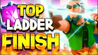 TOP LADDER FINISH - Clash Royale