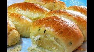 GARLIC DINNER ROLLS - SOFT FLUFFY DELICIOUS ! Garlic Bread Rolls Recipe | Ninik Becker