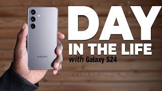 Day In The Life With Galaxy S24 - Camera & Battery Test (as an iPhone user)