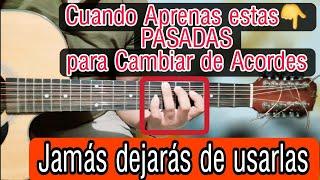 Aprende estas Pasadas para cambiar de Acordes en Guitarra Fácil Estilo Campirano