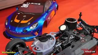 Kyosho FW06 - Alpine GT4 1/10 RC Nitro KE15SP READYSET   Spielwarenmesse 2020 in Nürnberg - Toy Fair