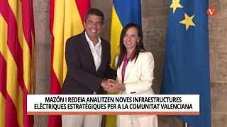 Mazón i Redeia analitzen noves infraestructures elèctriques estratègiques per a la CV