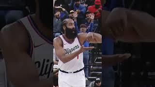 James Harden create some space shoot a three #nba #highlights #jamesharden