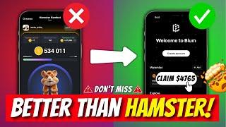 STOP Playing HAMSTER KOMBAT! Try This NEW Game Blum