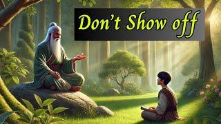 Don't Show off | The Art of Quiet Success | Eternal Wisdom Tales