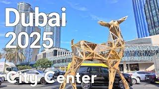 Dubai 2025 [4K] Amazing City Center, Burj Khalifa Walking Tour 