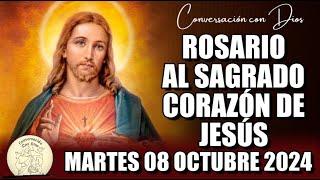 ROSARIO AL SAGRADO CORAZÓN DE HOY MARTES 08 OCTUBRE 2024 ((Sagrado Corazón de Jesús))