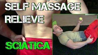 Self Massage for Sciatica Relieve! (Piriformis Syndrome)