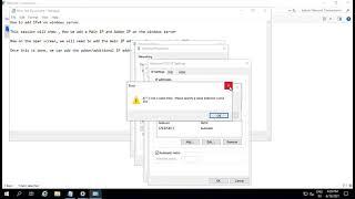 How to add Multiple IP address in windows server