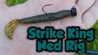 Ned Rig Fishing: Strike King Rage Ned Cut-R Worm