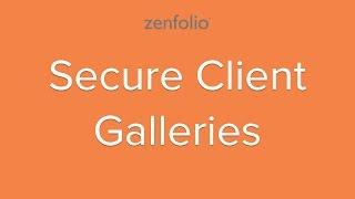 How to keep private photos safe - creating secure client galleries. | Zenfolio Classic