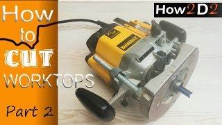 How to Cut Worktops Part 2 How to cut laminate Worktop Corner joint