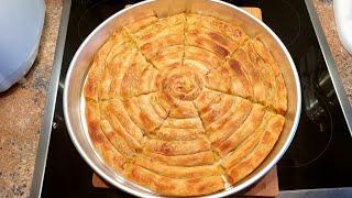 Pite me Patate me vetem 3.Kuleq,Te shkrihet ne gojë,Kosovo Burek gefüllt mit Kartoffeln 