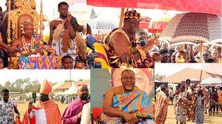 OTUMFOU ASANTEHENE UNCLE NSUTA MANHENE STORMS 25TH ANNIVERSARY OF DR ADUSEI ANTWENEWAA AMPEM I