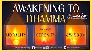 Awakening to Dhamma through Morality, Serenity & Wisdom | Friday Dhamma | 23 Aug 2024