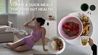 WHAT I EAT IN A DAY (for good gut health) | what to look for in a probiotic!