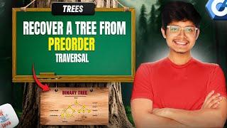 1028. Recover a Tree From Preorder Traversal | Stack | Binary Tree