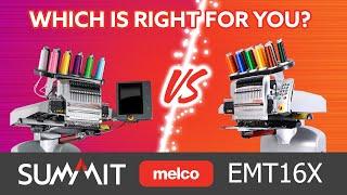 Melco EMT16X and Melco Summit Side-By-Side Comparison