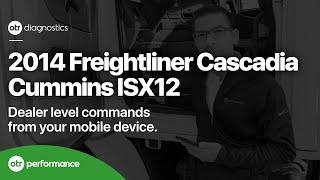 2014 Freightliner Cummins ISX12 | Initiating a Forced DPF Regen | OTR Diagnostics