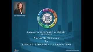 ACHIEVE RESULTS by LINKING STRATEGY TO EXECUTION