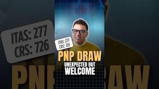 Express Entry Draw | PNP Draw 277 invites #expreentry
