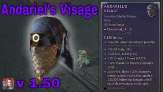 Diablo IV Mythic Uniques - Andariel's Visage (Helm)[v1.5.0]