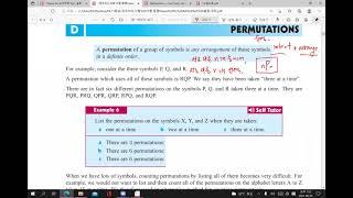 [IB Math HL11] Permutation 순열 기본 강의