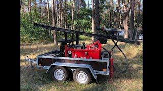 Water well portable drilling rig Storm D30M3200FH