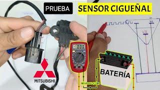 PRUEBA DE SENSOR DE CIGUEÑAL MITSUBISHI GALANT