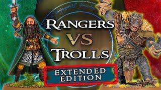 Rangers Vs Hill Trolls! | New Legions! | MESBG Battle Report