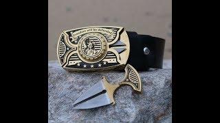 BEST BELT BUCKLE KNIFE, I Guarantee You Have Not Seen One Like This