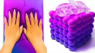 12 Hour Oddly Satisfying Slime ASMR No Music Videos - Relaxing Slime 2022