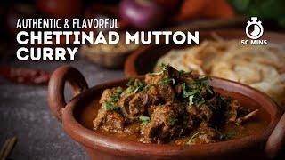 Chettinad Mutton Curry | Chettinad Mutton Kulambu | Mutton Recipes | Chettinad Recipes | Cookd