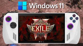 Path of Exile 2 Act 3 Patch 1.01F | Rog Ally Ryzen Z1 Extreme